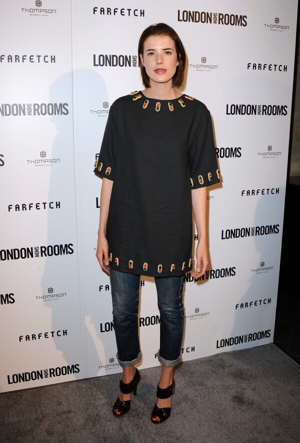 Agyness Deyn celebstyle 2013 outfit look style 