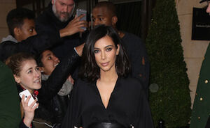 Kim Kardashian West goes platina blond!