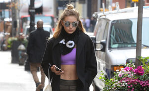 OOTD: Gigi Hadid in sexy sporty outfit