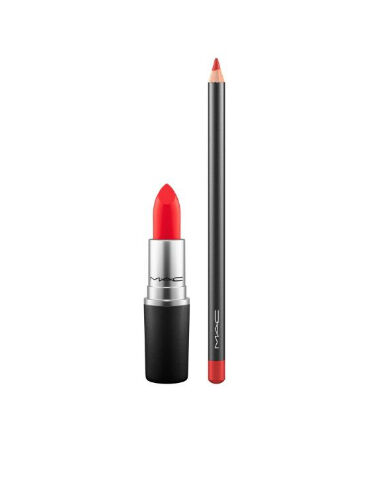 Lady Danger lipstick en Redd lipliner