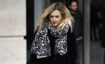 OOTD: Fearne Cotton mixed rood en panter print 