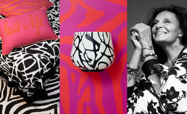 Felle patronen en kleuren: Diane von Furstenberg x H&M Home