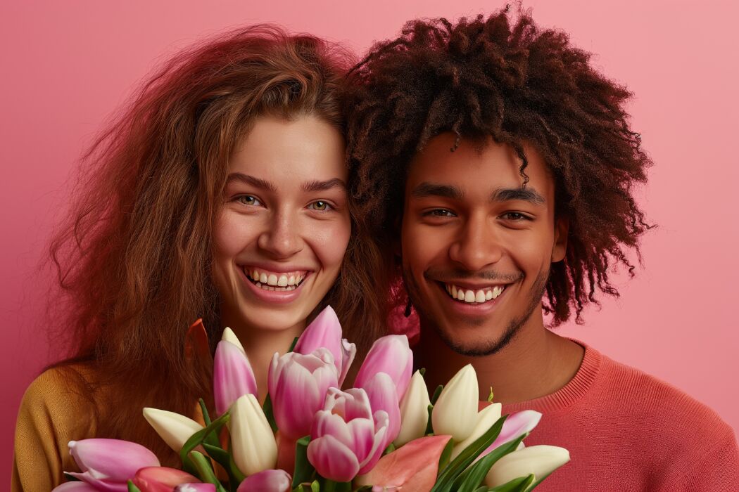 Maak Valentijnsdag extra speciaal met persoonlijk boeket bloemen van de AI Bloemist