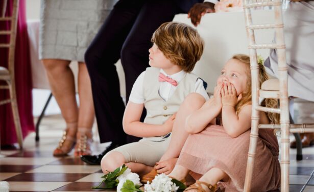 Zo geef je kinderen een plaats in je bruiloft zónder dat ze jouw spotlight overnemen